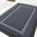 OLANLY Front Door Mat Outside 29.5x17, All-Season Heavy-Duty Rubber Doormat | by OLANLY