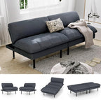 Ribilake 70" Futon Sofa Bed, 4 in 1 Multi-Function Couch Sleeper by RIBILAKE