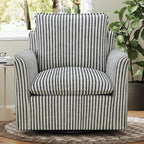 INZOY Swivel Accent Square Chair - Image 8