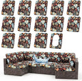 Waterproof Outdoor Cushion Covers, Stretch Patio Slipcovers | UV Resistant by hyha