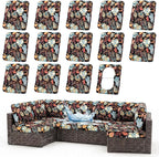 Waterproof Outdoor Cushion Covers, Stretch Patio Slipcovers | UV Resistant by hyha