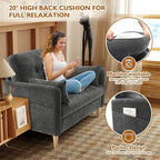 Urhanherry 47" Small Sofa Couch - Image 4