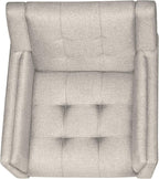 Christopher Knight Home Evelyn Mid Century Modern Fabric Arm Chair - Image 9