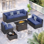 8 Piece Patio Furniture Set by VonzoyHome
