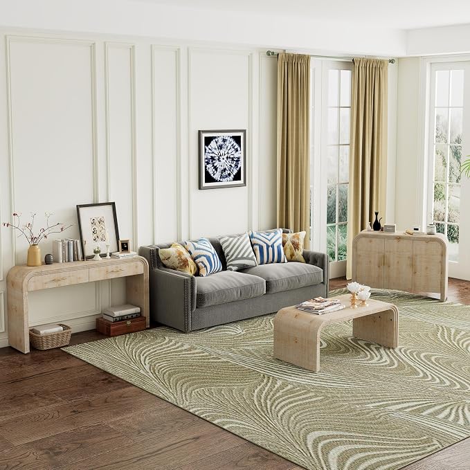 Retro Silhouette Sectional 3-Piece Set Containing Sideboard, Console Table and by SIYSNKSI