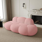 JACH 3 Seater Cloud Sofa for Living Room, Modern Sherpa Upholstered Sofa - Image 5