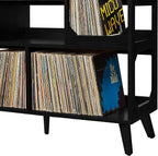 Crosley Furniture Asheville Mid-Century Modern Media Console Record Player Stand - Image 12
