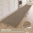 BEQHAUSE Kitchen Runner Rugs 31"x120", Kitchen Mats - Image 2