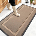 OLANLY Front Door Mat Outside 47x23, All-Season Heavy-Duty Rubber Doormat | by OLANLY