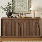 win2win Fluted Sideboard Buffet Cabinet by WIN2WIN