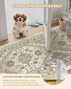 3x8 Runner Rug Non Slip Washable Rugs - Image 6