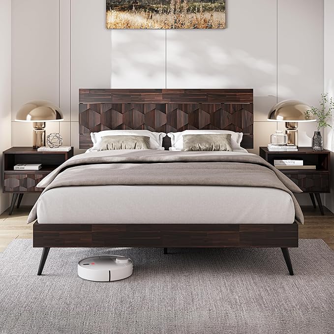 Bme Georgina Solid Wood Nightstand - Image 4