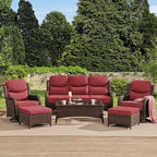 HILLGA Luxury High Back Patio Furniture Set by HILLGA