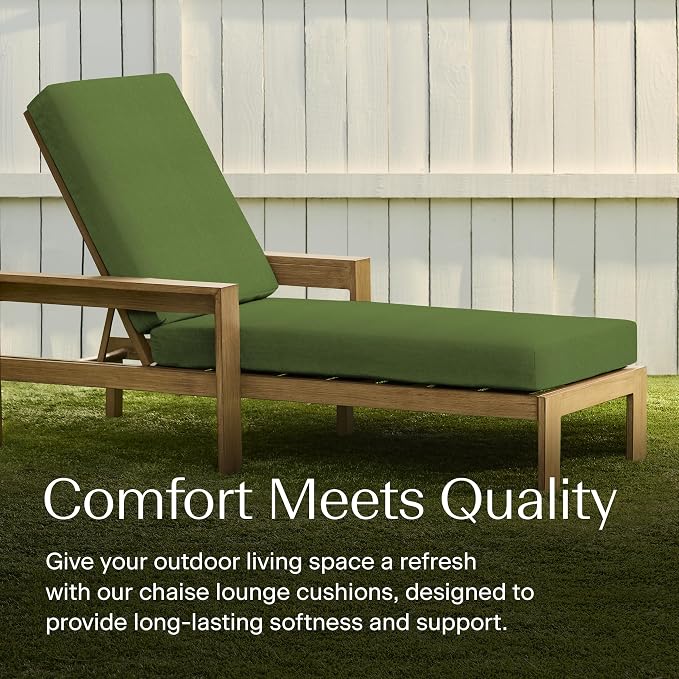 Honeycomb Outdoor Chaise Lounge Cushion - Image 3