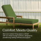 Honeycomb Outdoor Chaise Lounge Cushion - Image 3