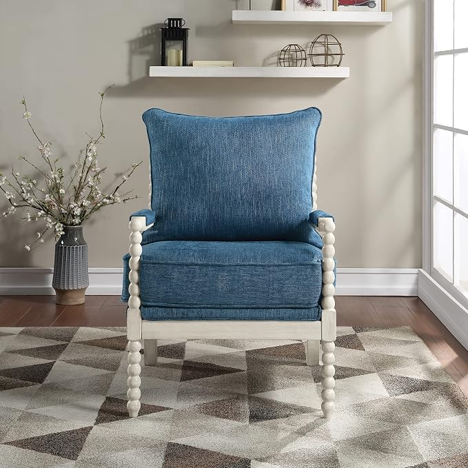 OSP Home Furnishings Kaylee Spindle Accent Chair - Image 5