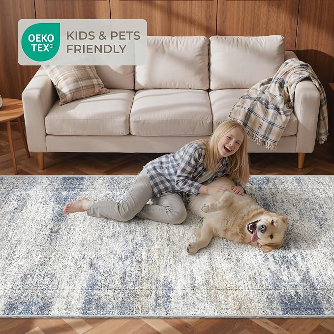 2x10 Runner Rug Non Slip, Washable Hallway Runner Rug, Laundry Room, Soft - Image 9