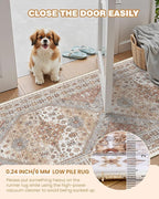 Runner Rug 2x6 Vintage Non Slip Washable Rugs - Image 6