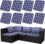 Outdoor Cushion Covers Set, Replacement by SUKAIKEQA