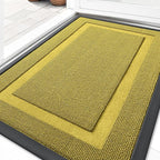 OLANLY Front Door Mat Outside 33x21, All-Season Heavy-Duty Rubber Doormat | by OLANLY