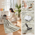 6x9 Area Rugs for Living Room, Large Washable Rug, Dining Room, Low Pile - Image 5