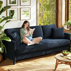 Welzona 83" Couches for Living Room, Teddy Sofa Couch, Comfy Sofas for Living by WelzonaDirect