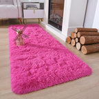 Chicrug Soft Runner Rug for Bedroom Living Room Plush Fluffy Rugs 2x6 | Shag - Image 3
