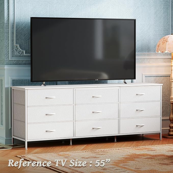 Huuger 63 Inch Dresser for Bedroom, Dresser for Closet - Image 5