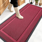 OLANLY Front Door Mat Outside 59x23, All-Season Heavy-Duty Rubber Doormat | by OLANLY