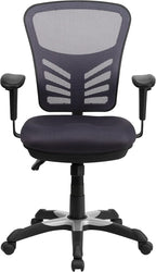 Flash Furniture Nicholas Mid-Back Swivel Office and Gaming Chair, Ergonomic - Image 7