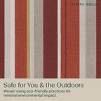 Honeycomb Outdoor Chaise Lounge Cushion - Image 7