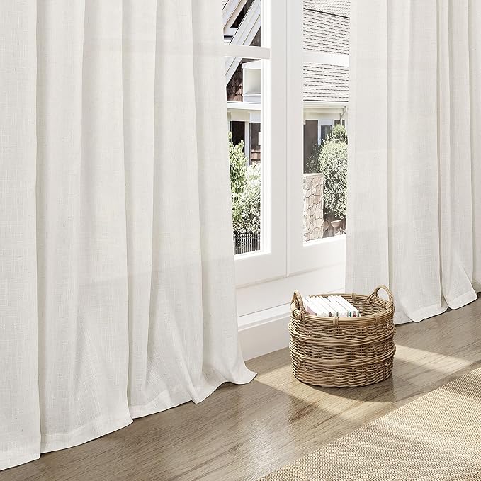 Extra Long Curtains 2 Panels 141 Inches Long - Image 6