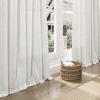 Natural Linen Curtains 63 Inch Length - Image 5
