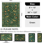 DUKINO 8x10 Area Rugs, Washable Soft Animal Bedroom Rug Non Slip, Low Pile - Image 2