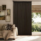 100% Blackout Linen 102 Inch Curtains 2 Panels - Image 8