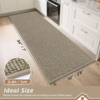 BEQHAUSE Kitchen Runner Rugs 32"x84", Kitchen Mats - Image 2
