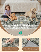 Madane Washable Runner Rug 2x6 Runners - Image 5