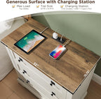 T4TREAM 32" Farmhouse Nightstand - Image 4