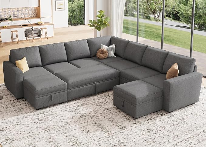 HONBAY Modular Sectional Sleeper Sofa by HONBAY