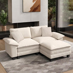 HERA'S HOUSE 88" Modular Sectional Sofa, L Shaped Couches by HERASHOUSE
