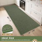 BEQHAUSE Kitchen Runner Rugs 32"x84", Kitchen Mats - Image 2