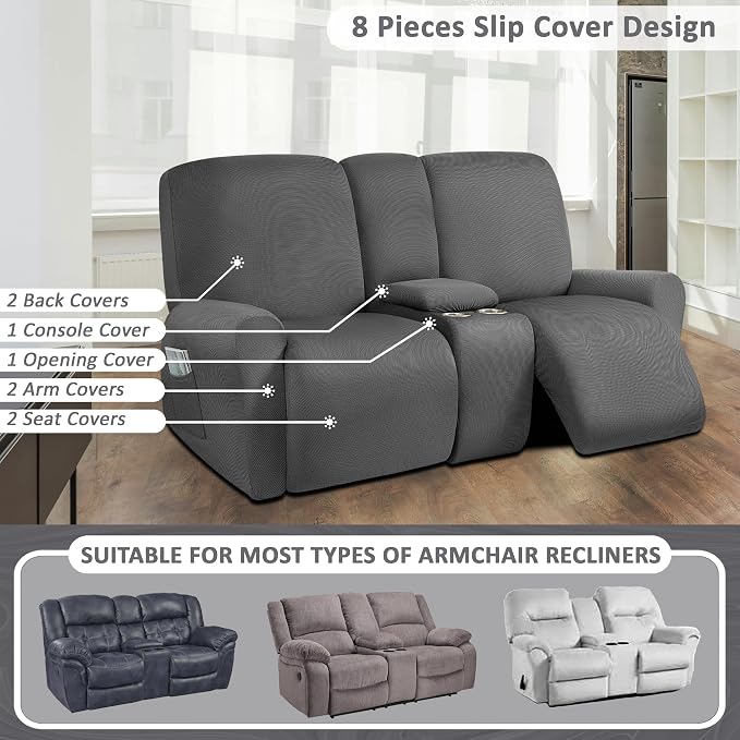 ULTICOR Reclining Love Seat - Image 5
