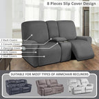 ULTICOR Reclining Love Seat - Image 5
