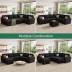 HONBAY Modular Sectional Sleeper Sofa - Image 6