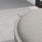 HOMCOM Round Storage Ottoman - Image 8