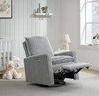 Oxford Baby Uptown Power Recliner/Glider, Ash Gray - Image 5