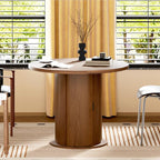 Wildhome Round Dining Table for 2-4, 31 Inch Dining Room Kitchen Table - Image 6