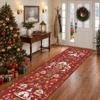 Christmas 2x8 Hallways Runner Rug - Image 6