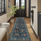 DUKINO 2x6 Runner Rug, Washable Animal Kitchen Rugs Non Slip, Low Pile - Image 6