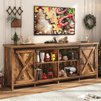 Farmhouse TV Stand for 80 Inch TV - Image 3